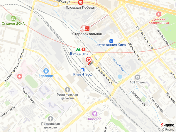 метро Вокзальная